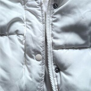Madden Girl Ivory Puffer Jacket